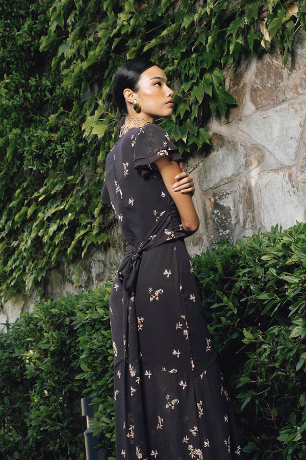 Vestido Allegra Café