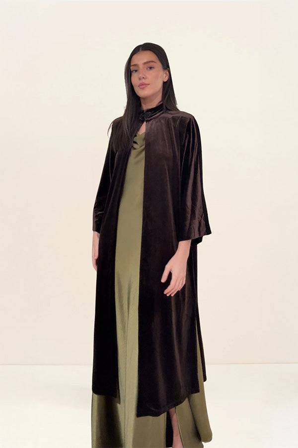 Elizabeth Velvet Coat