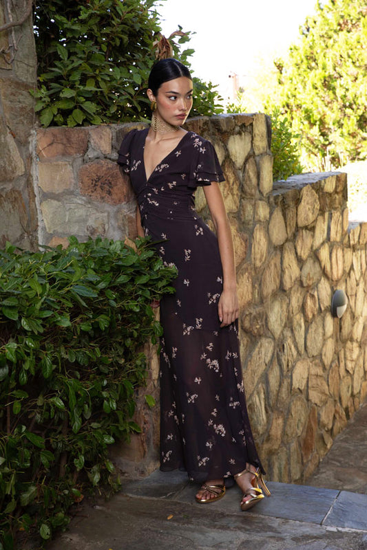 Vestido Allegra Café