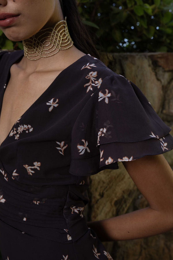 Vestido Allegra Café