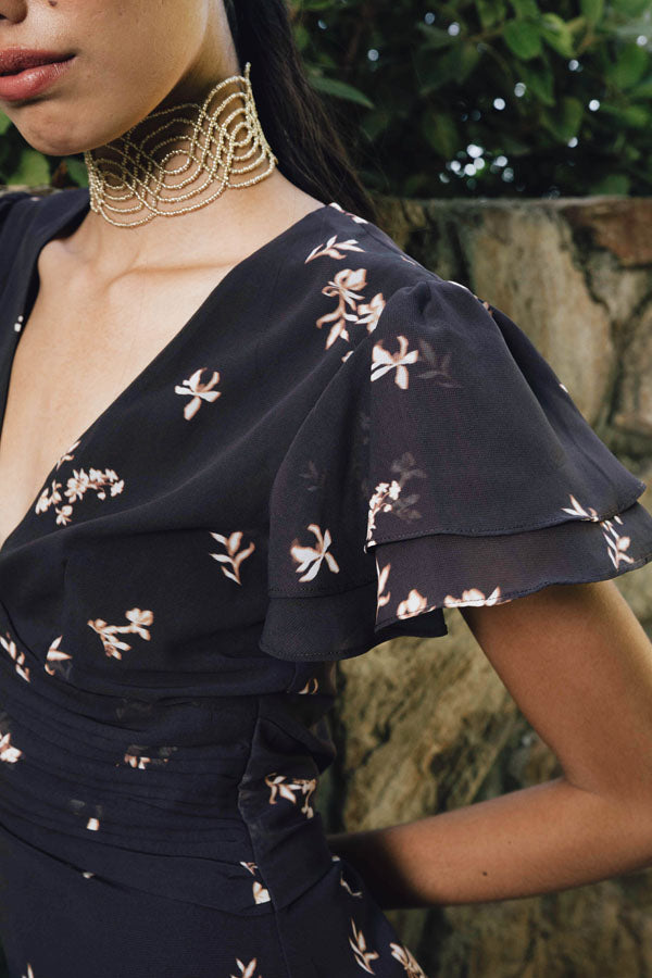 Vestido Allegra Café